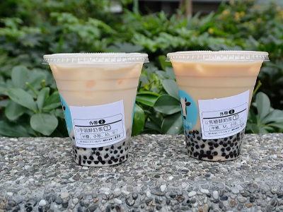 贴在奶茶上的标签是热敏纸吗？